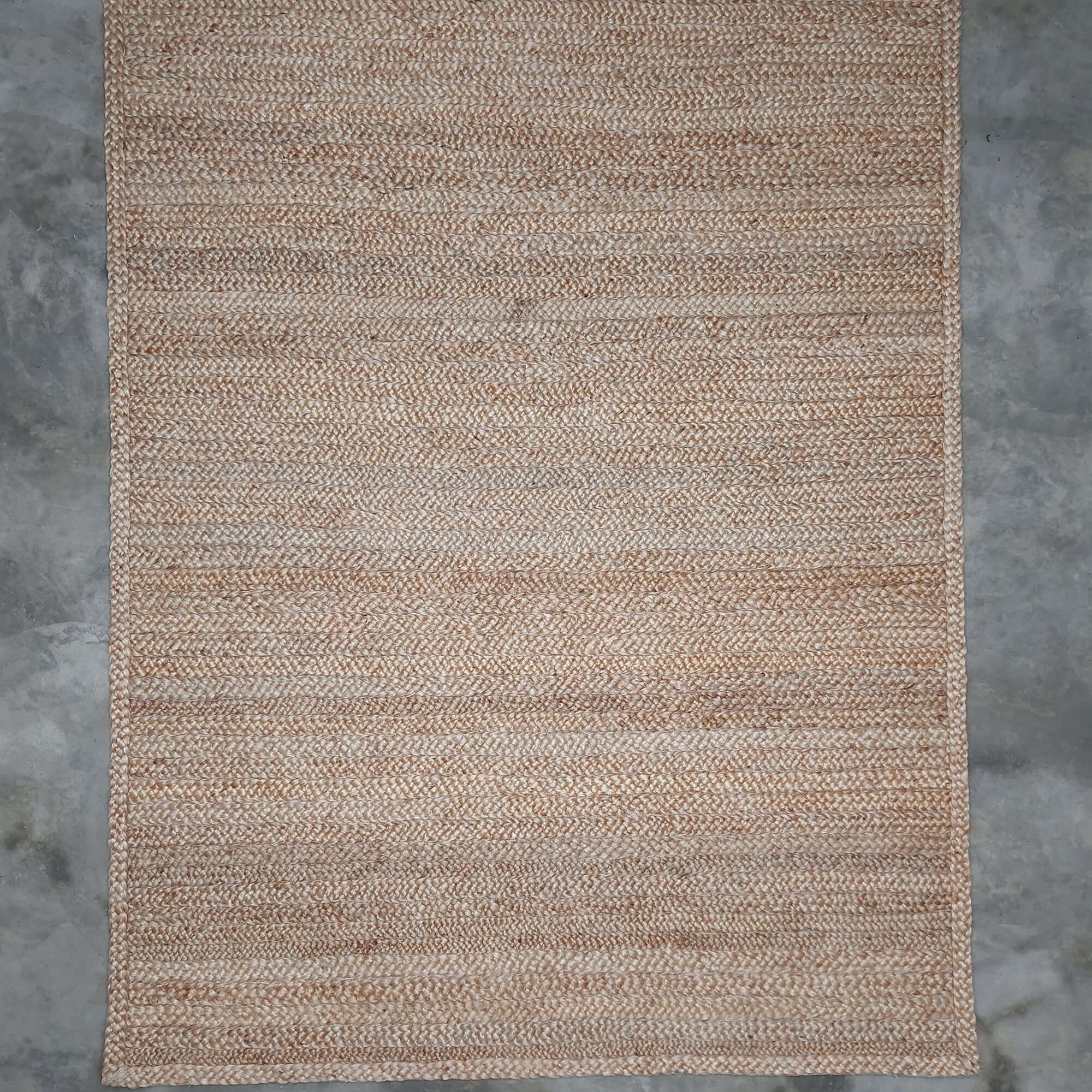 CHUNKY PLATTED JUTE - NATURAL